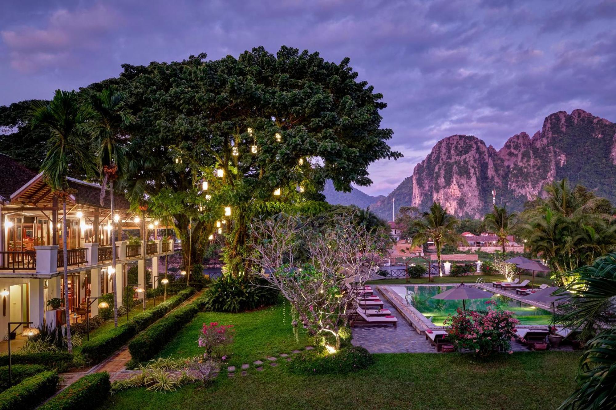 Riverside Boutique Resort, ואנג ויינג מראה חיצוני תמונה